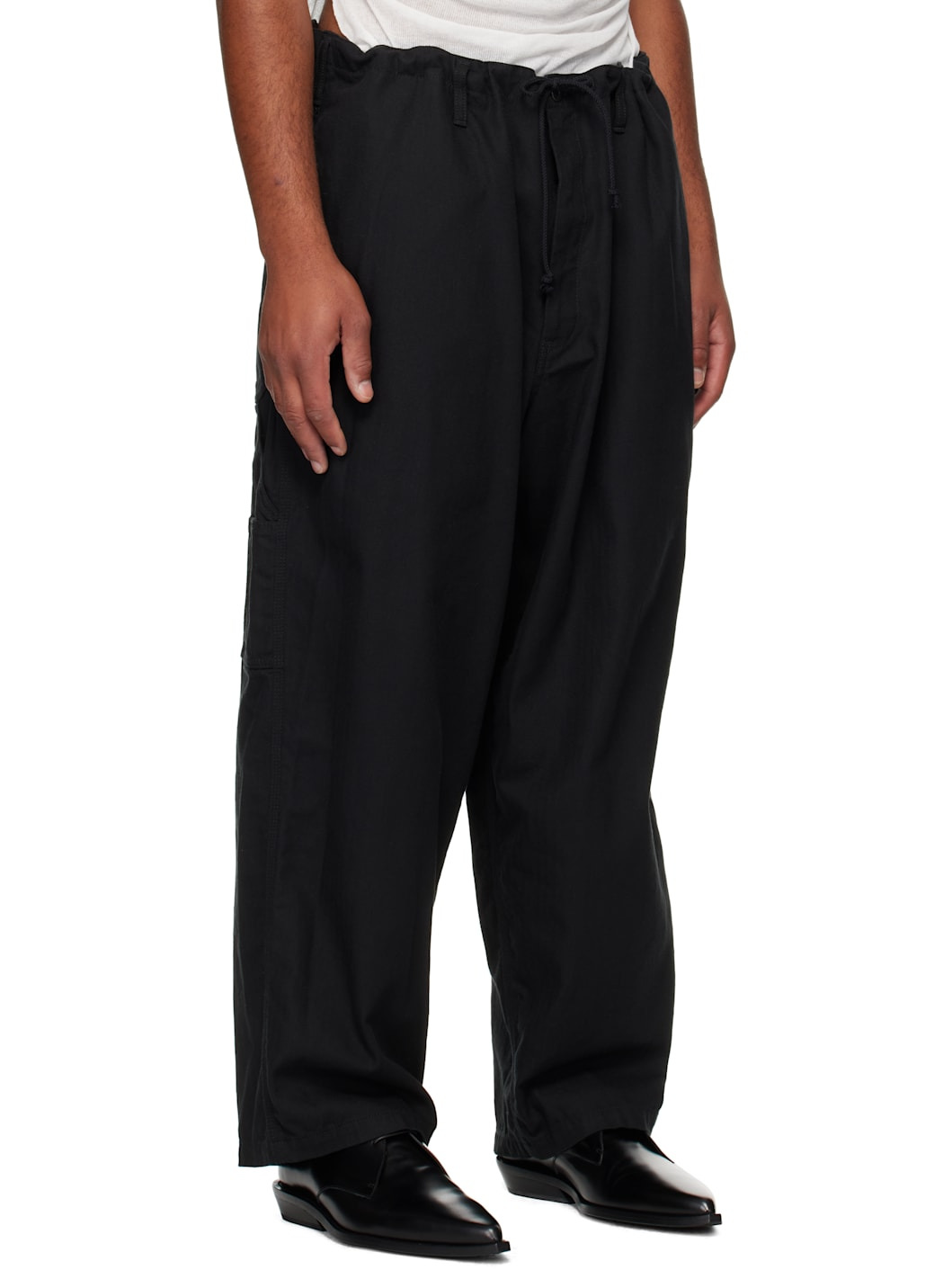 Black Painter Trousers - 2