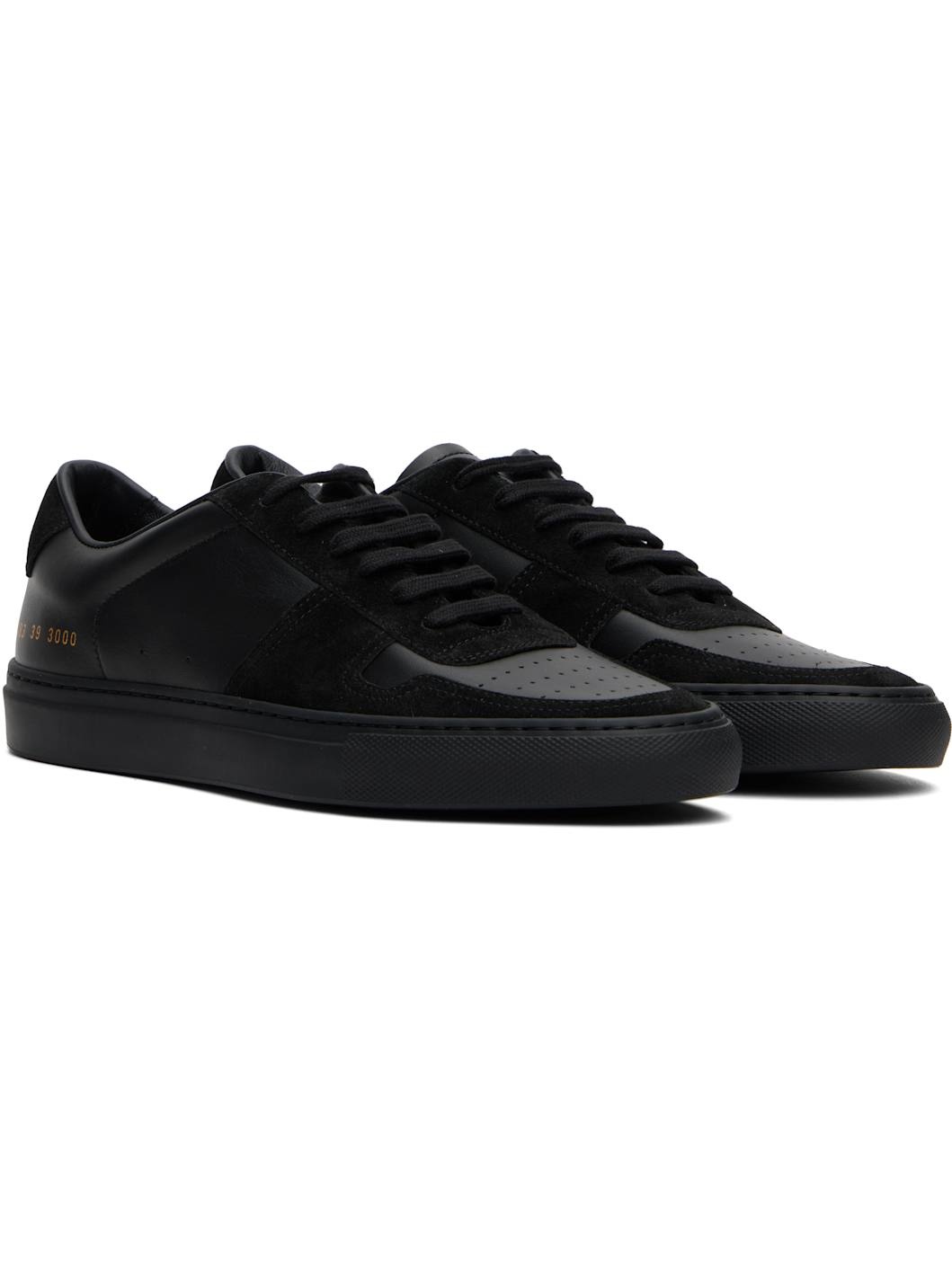 Black BBall Duo Sneakers - 4