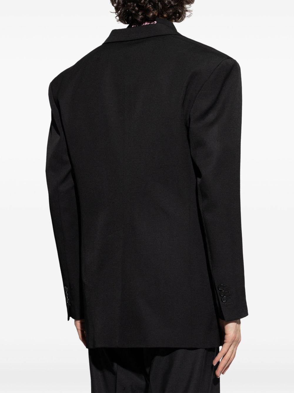 single-breasted blazer - 4