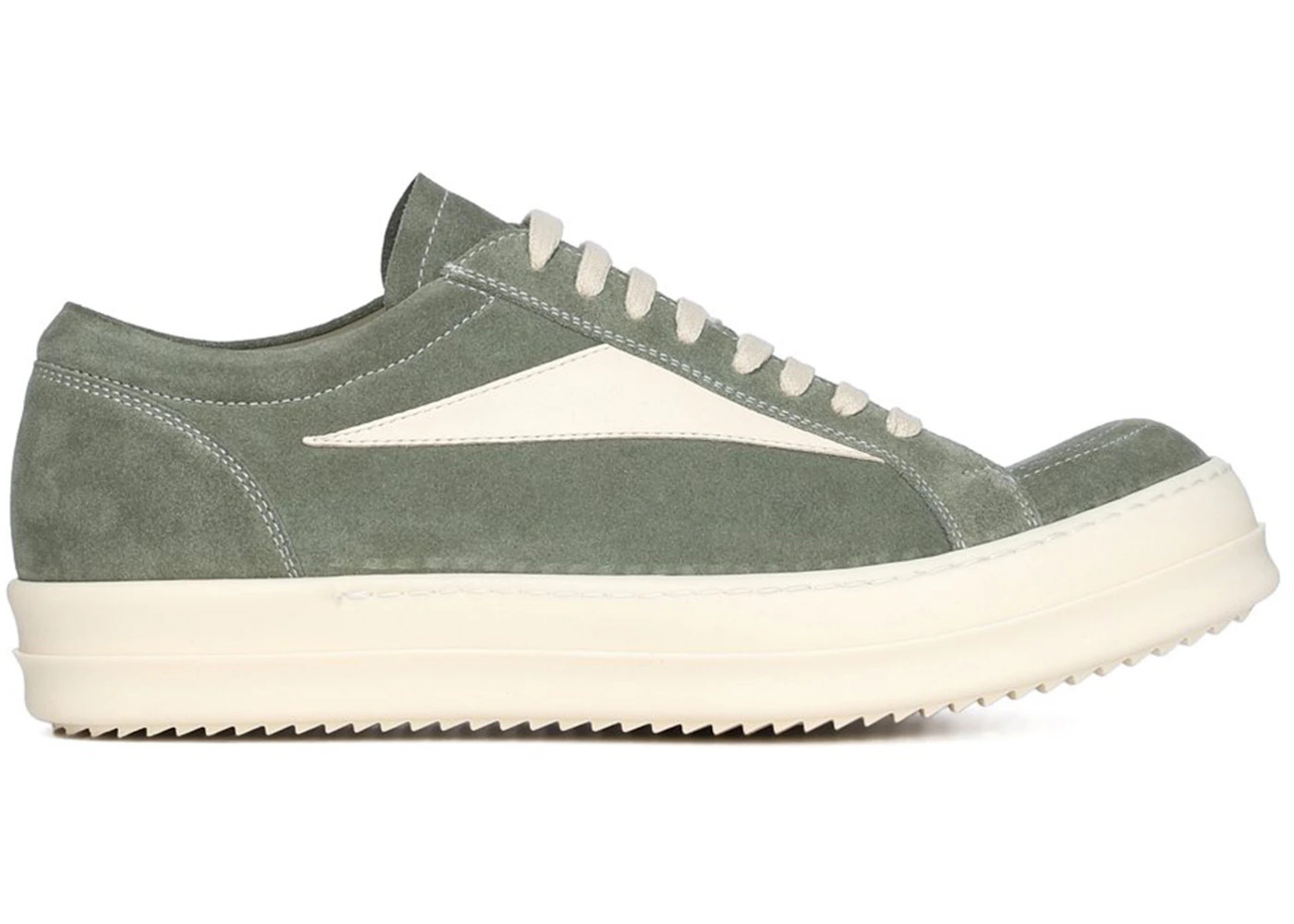 Rick Owens Hollywood Vintage Sneaks Celadon Milk - 1