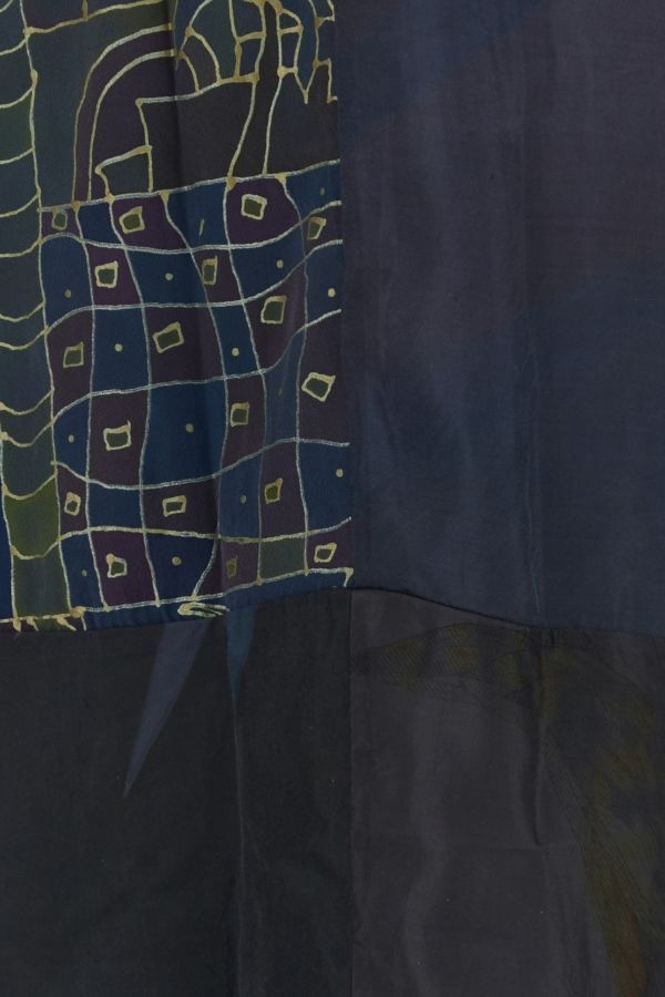 Marine Serre Multicolor silk dress | gebnegozionline