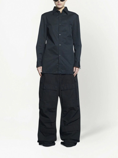 BALENCIAGA tailored-cut cotton shirt outlook