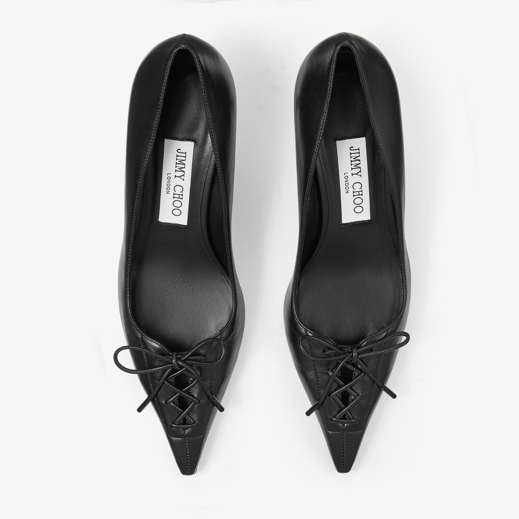 Scarlett 50
Black Nappa Leather Pumps - 5