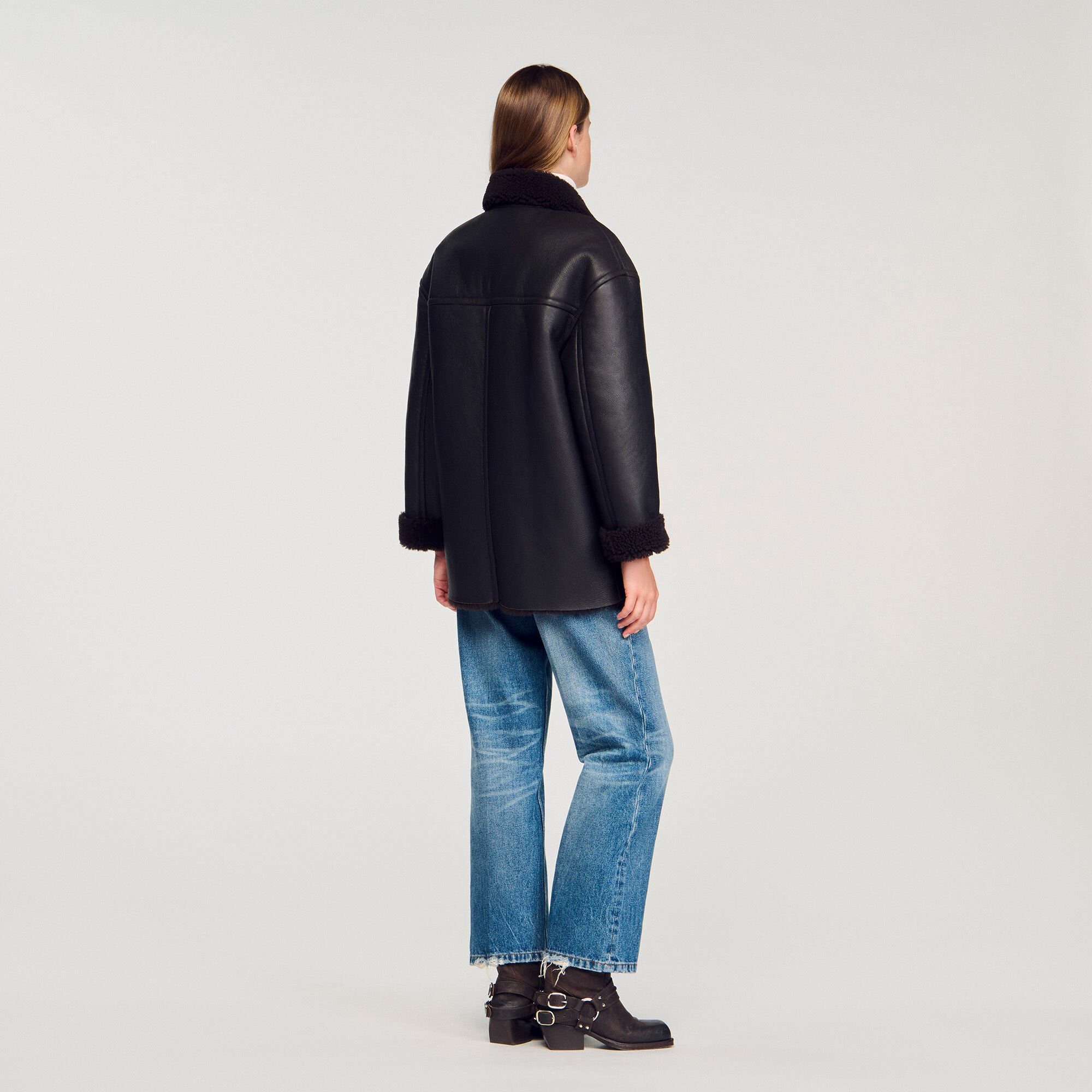 SHEARLING COAT - 5