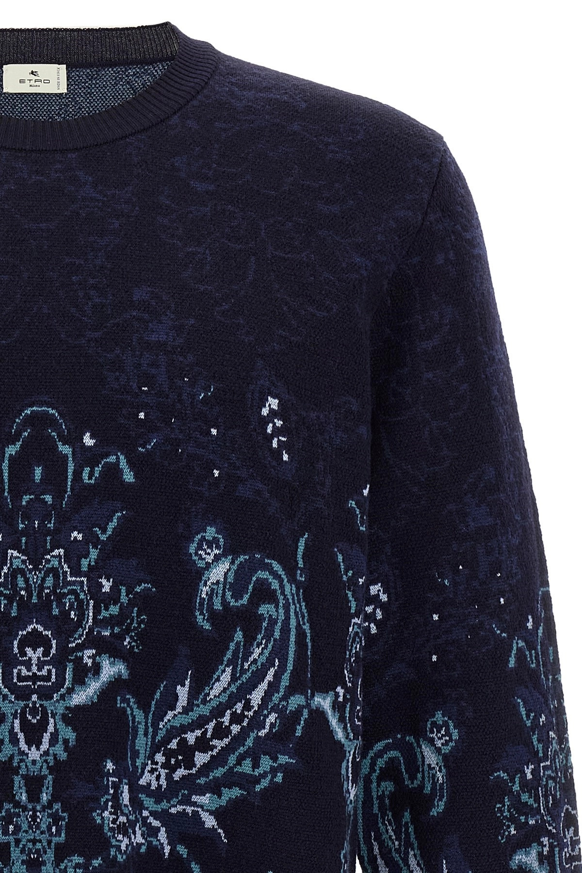 Paisley wool sweater - 3