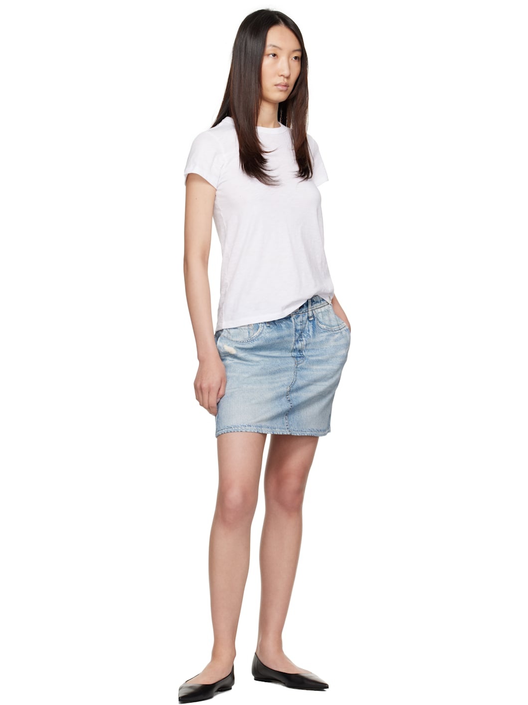 Blue Miramar Terry Miniskirt - 4