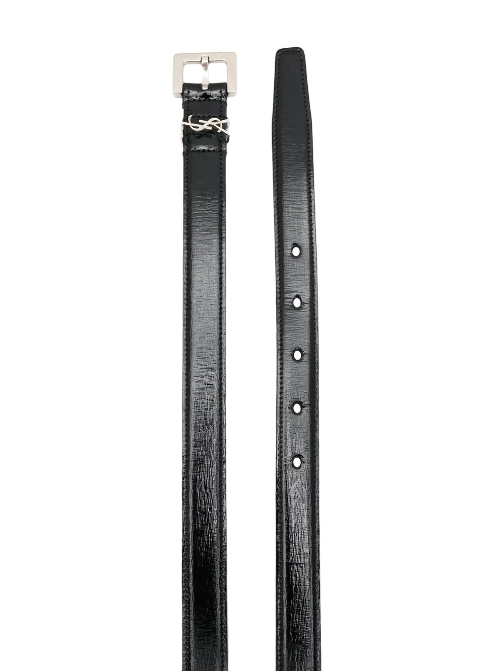 Monogram square-buckle belt - 2