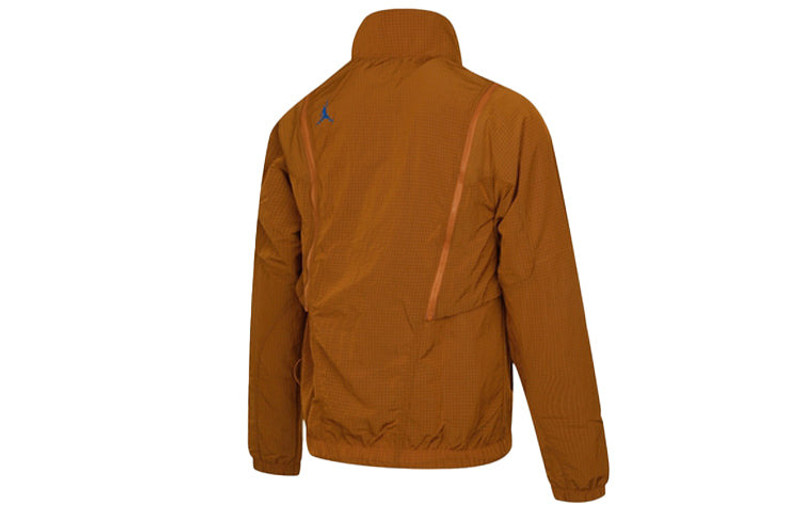 Jordan Air Jordan Sports Life Series Removable Long Sleeve Logo Stand Up Collar Jacket Coat Orange DH3289-2 outlook