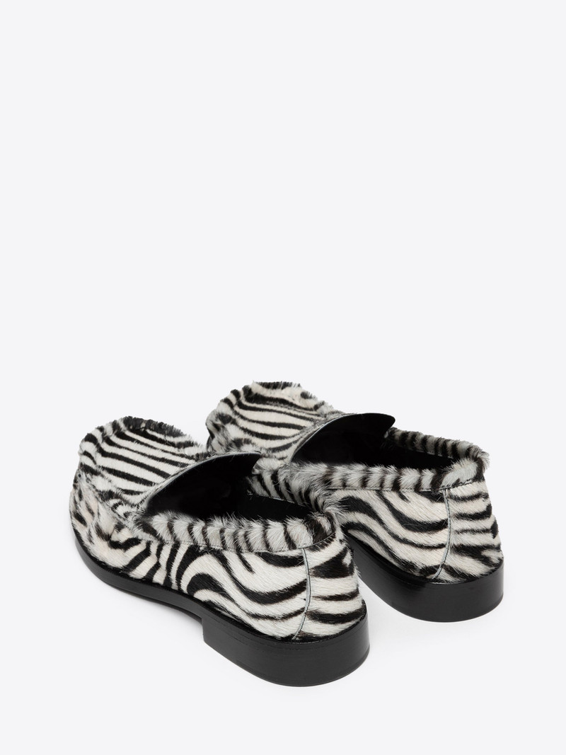 ZEBRA PONYHAIR LOAFERS 4