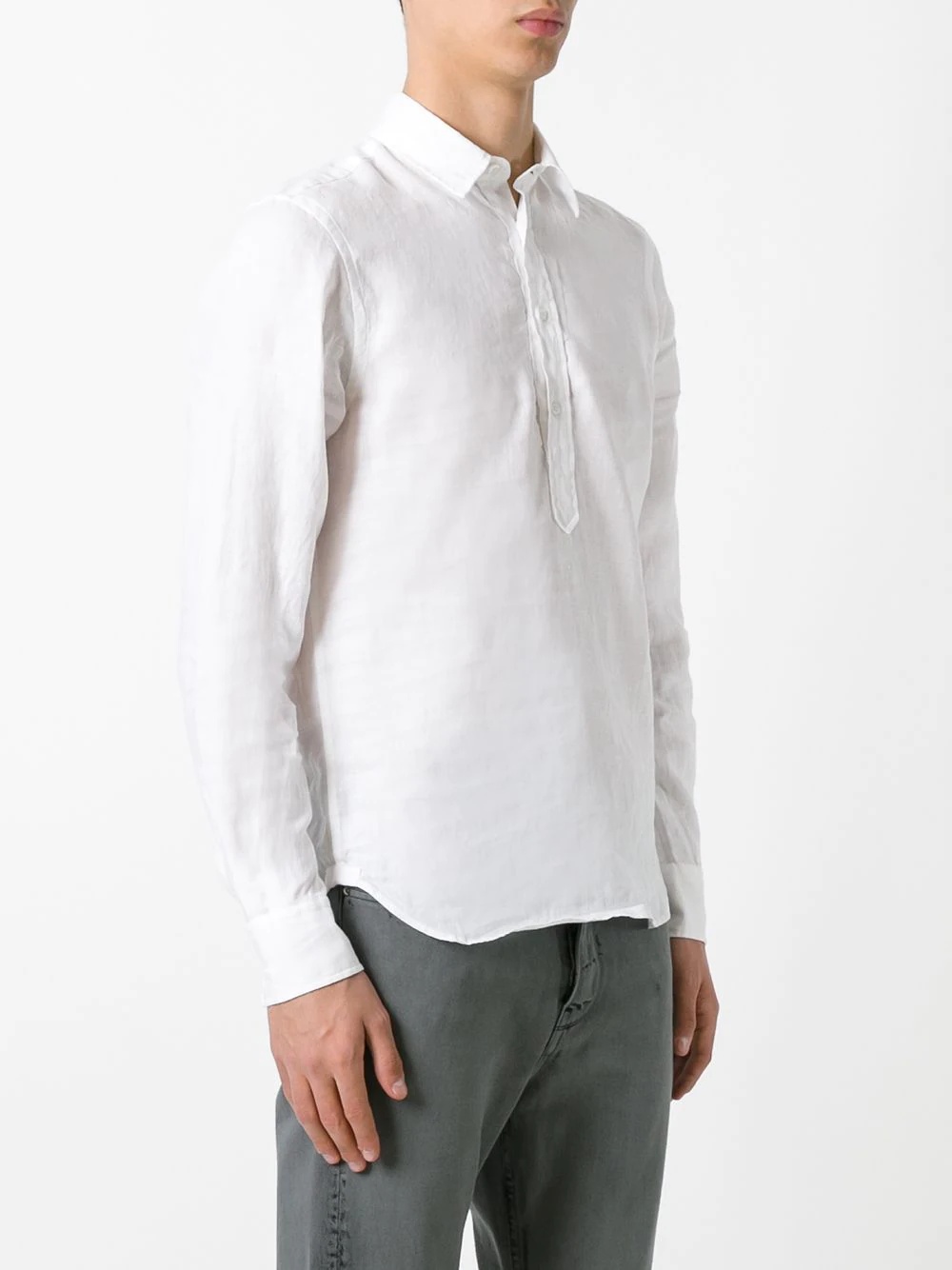 half-placket shirt - 3