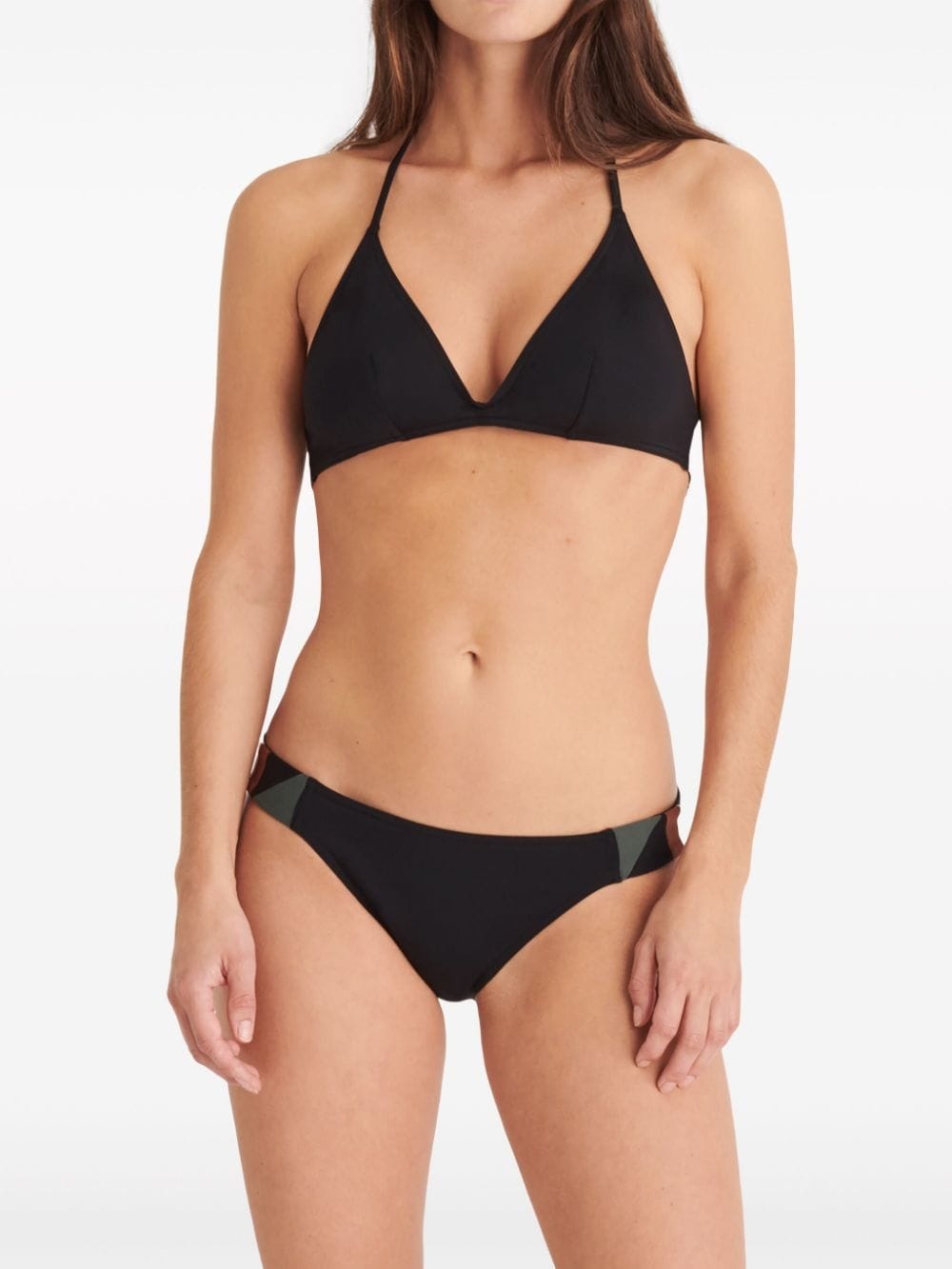 Cubisme triangle bikini top - 3