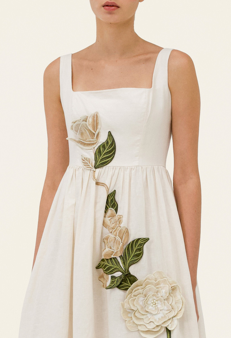Miramar Gardenia Midi Dress 7