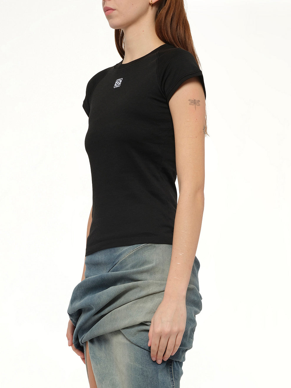 Small Fit T-Shirt in Black - 3