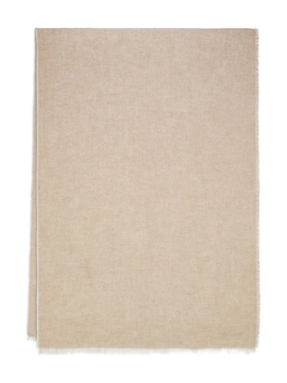 embroidered-logo scarf - 1