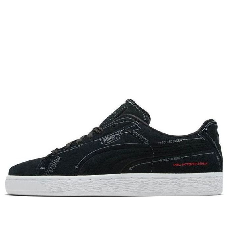 PUMA SUEDE CLASSIC PATTERN MASTER 'Black' 369614-02 1