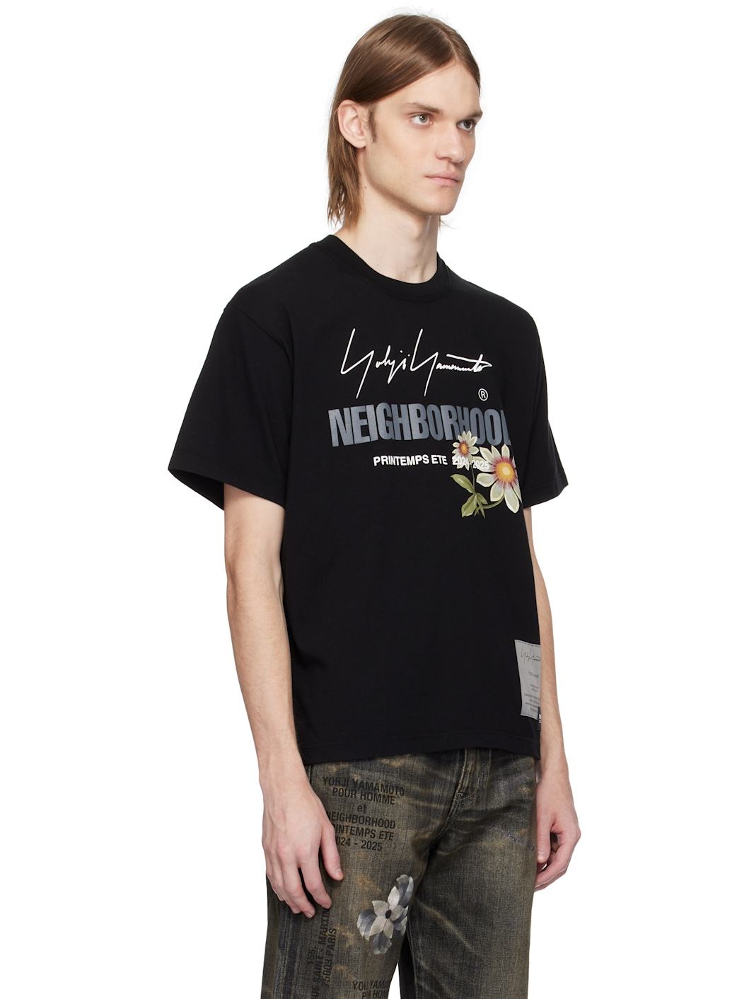 Black NEIGHBORHOOD Edition Short Sleeve T-shirt - 2