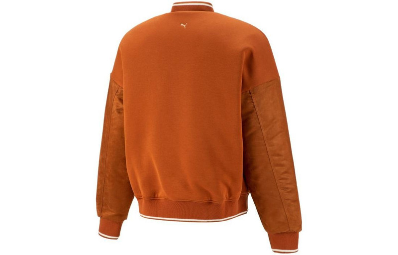 PUMA PUMA Select MMQ Baseball Jacket 'Brown' 539587-74 outlook