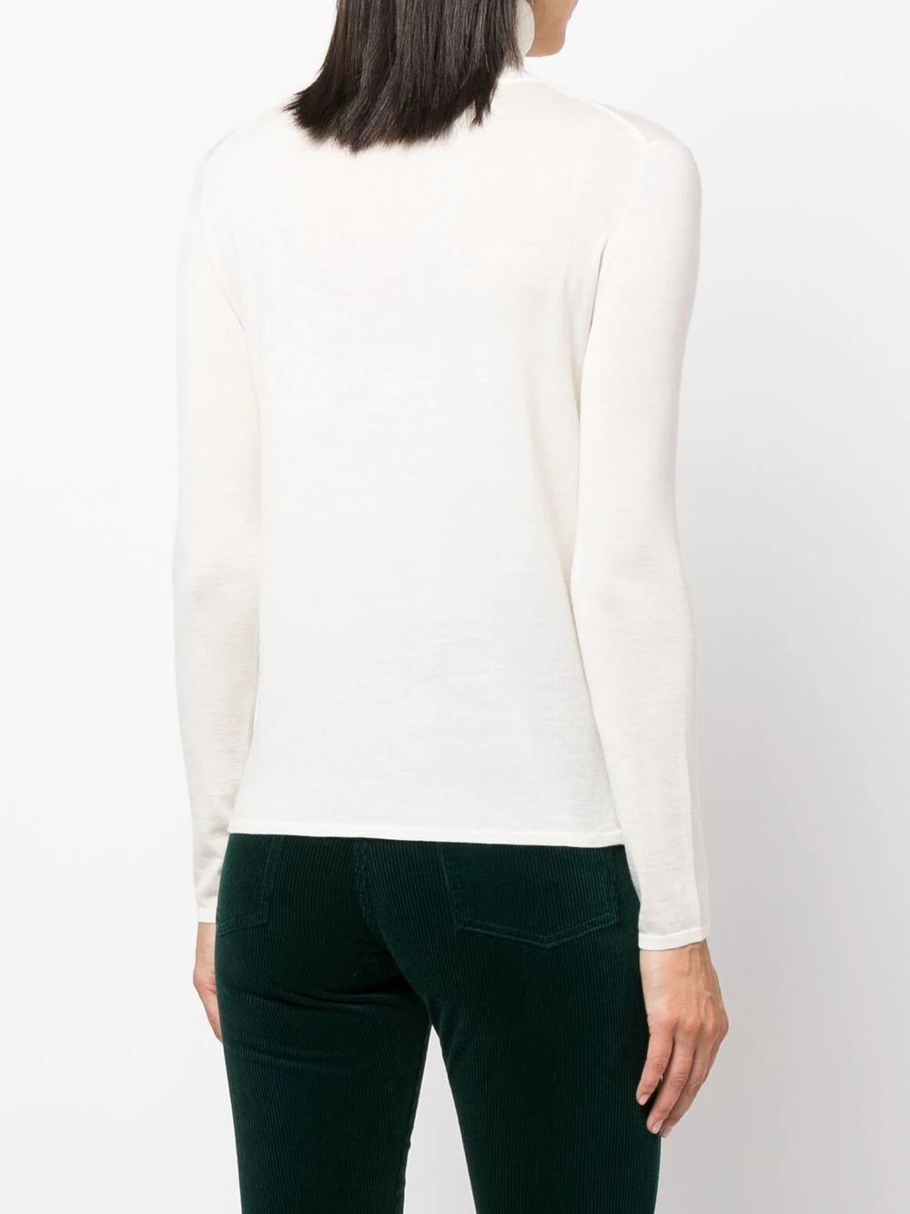 roll-neck virgin-wool jumper - 4