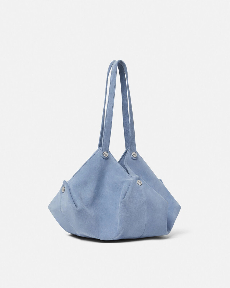 VERSACE Protea Suede Shoulder Bag outlook