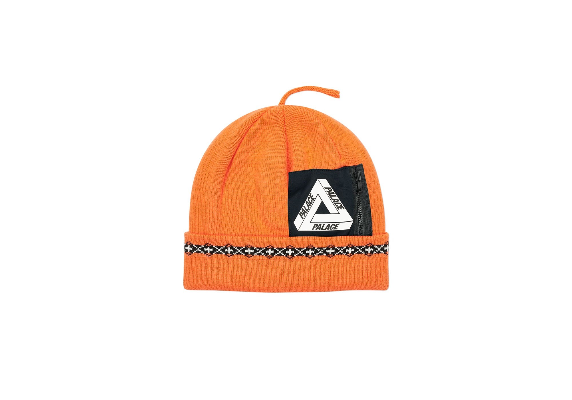 POCKET BEANIE ORANGE - 1