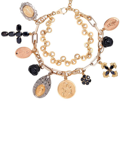 Dolce & Gabbana Devotion charm bracelet outlook