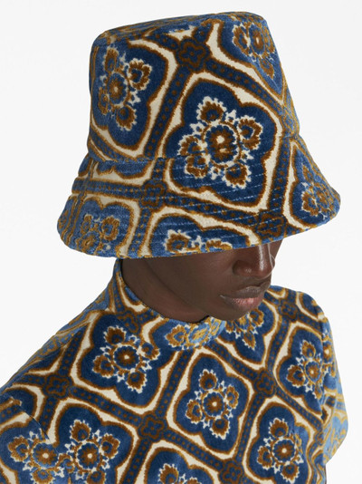 Etro patterned-jacquard terry-cloth bucket hat outlook