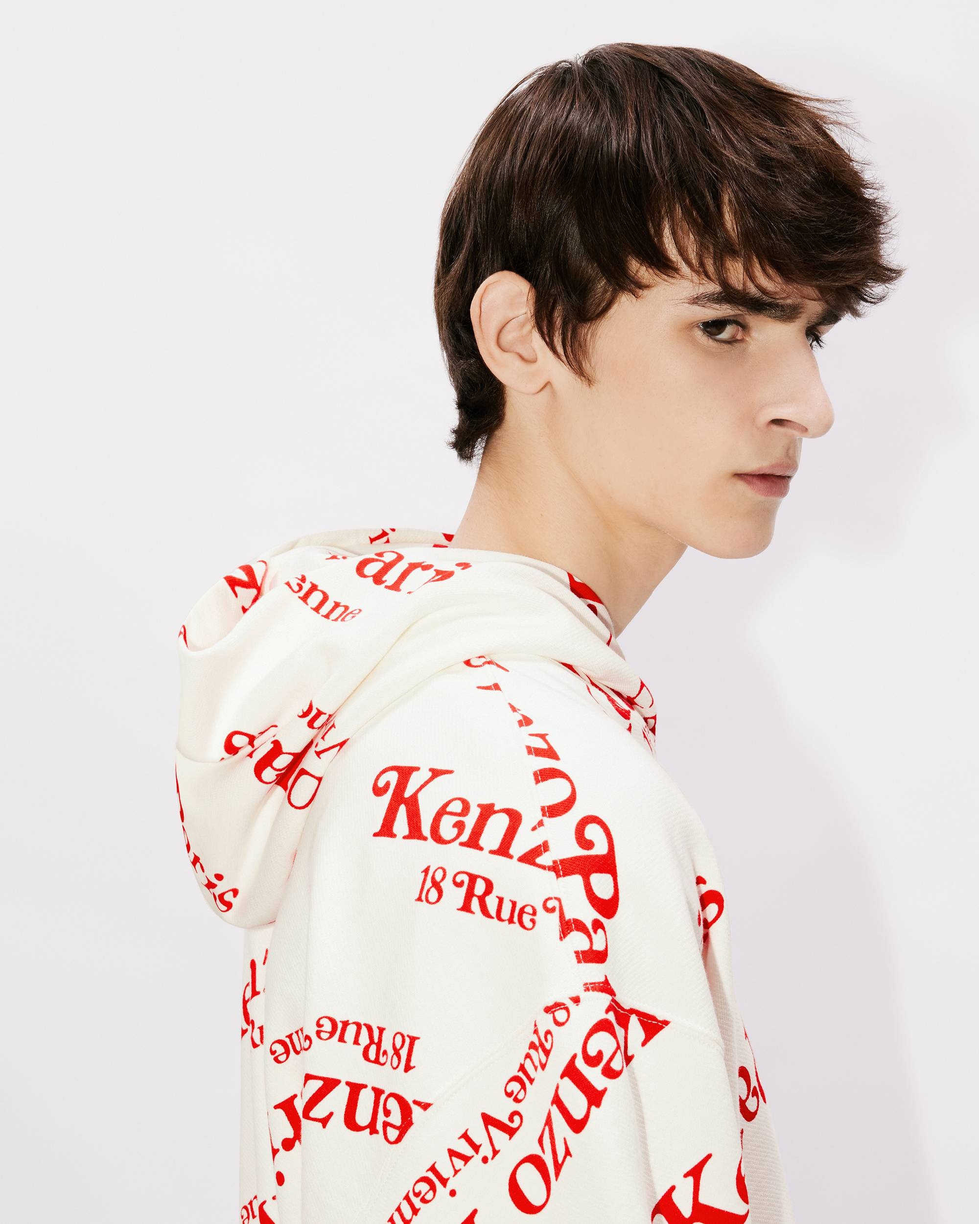 KENZO by Verdy' oversized hooded unisex sweatshirt - 13