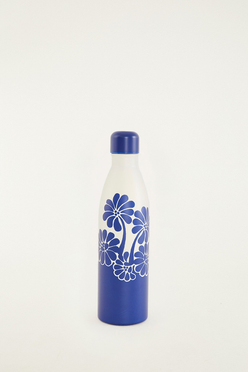 Blue Pallermo Insulated Stay Fresh Bottle 1