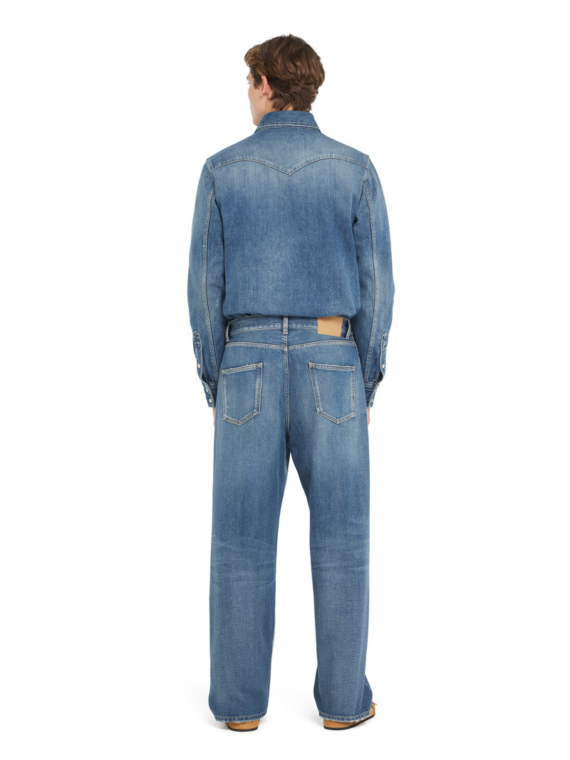 Medium Wash Denim Pants 6