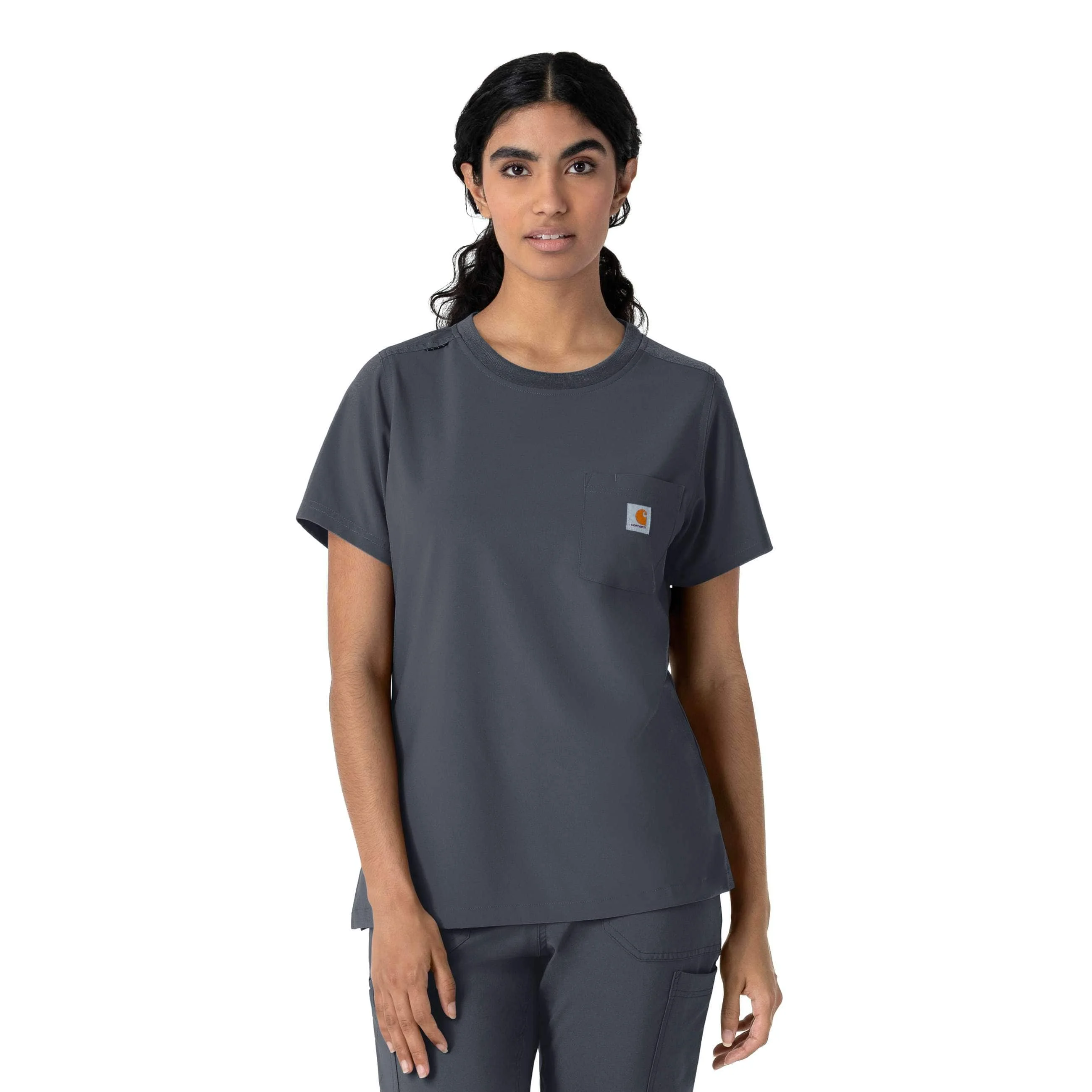 Women's Force Cross-Flex Crew Neck Scrub Top - 1