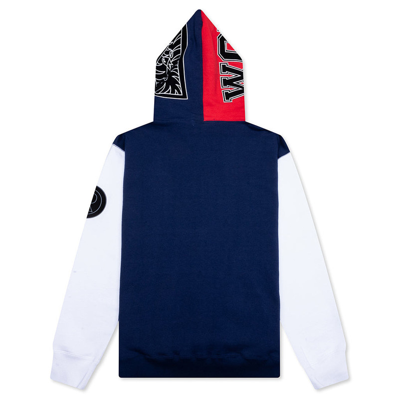 A BATHING APE® SHARK FULL ZIP HOODIE UK - NAVY outlook