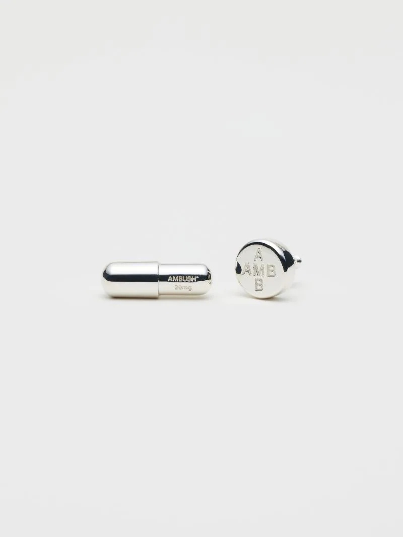 Ambush PILL CHARM STUD EARRINGS | REVERSIBLE