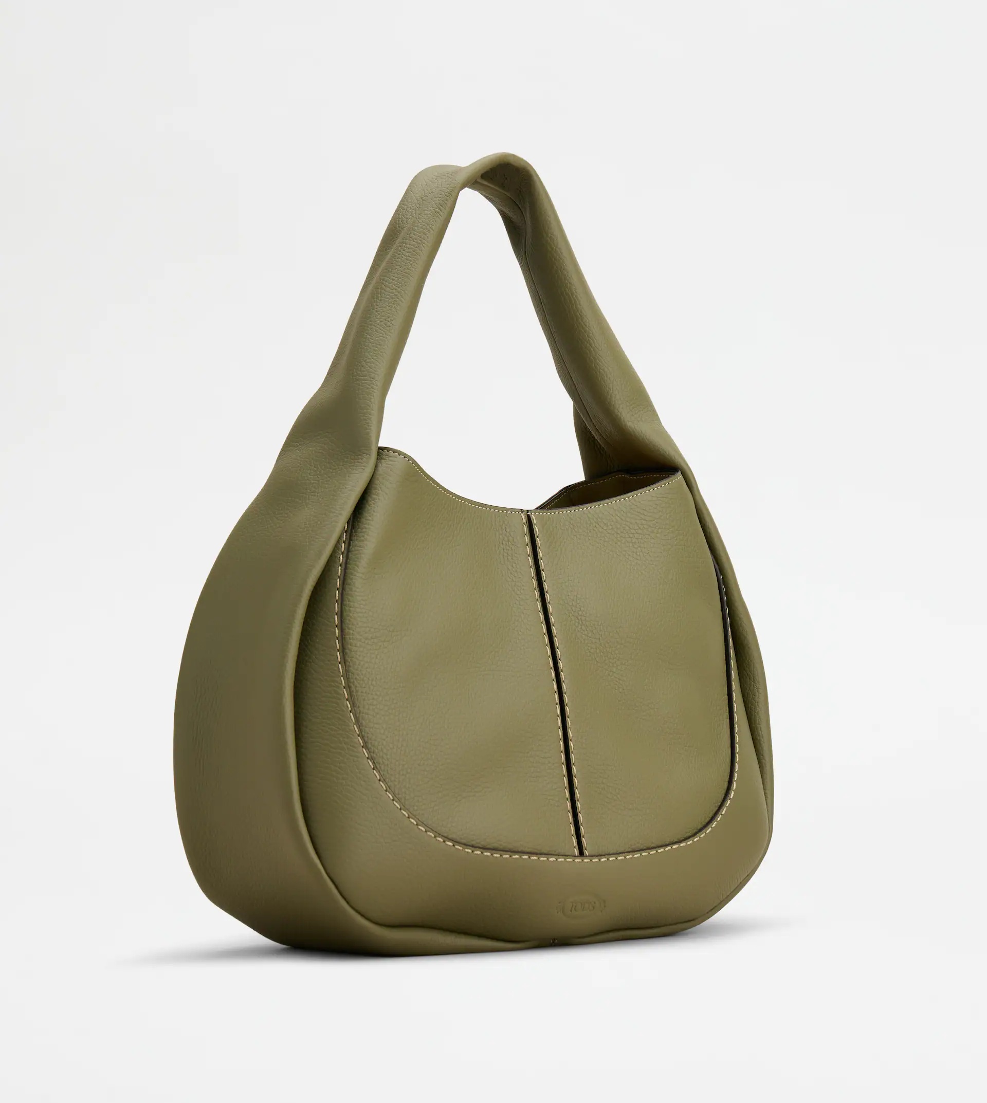 TOD'S SHIRT HOBO BAG MEDIUM - GREEN - 3