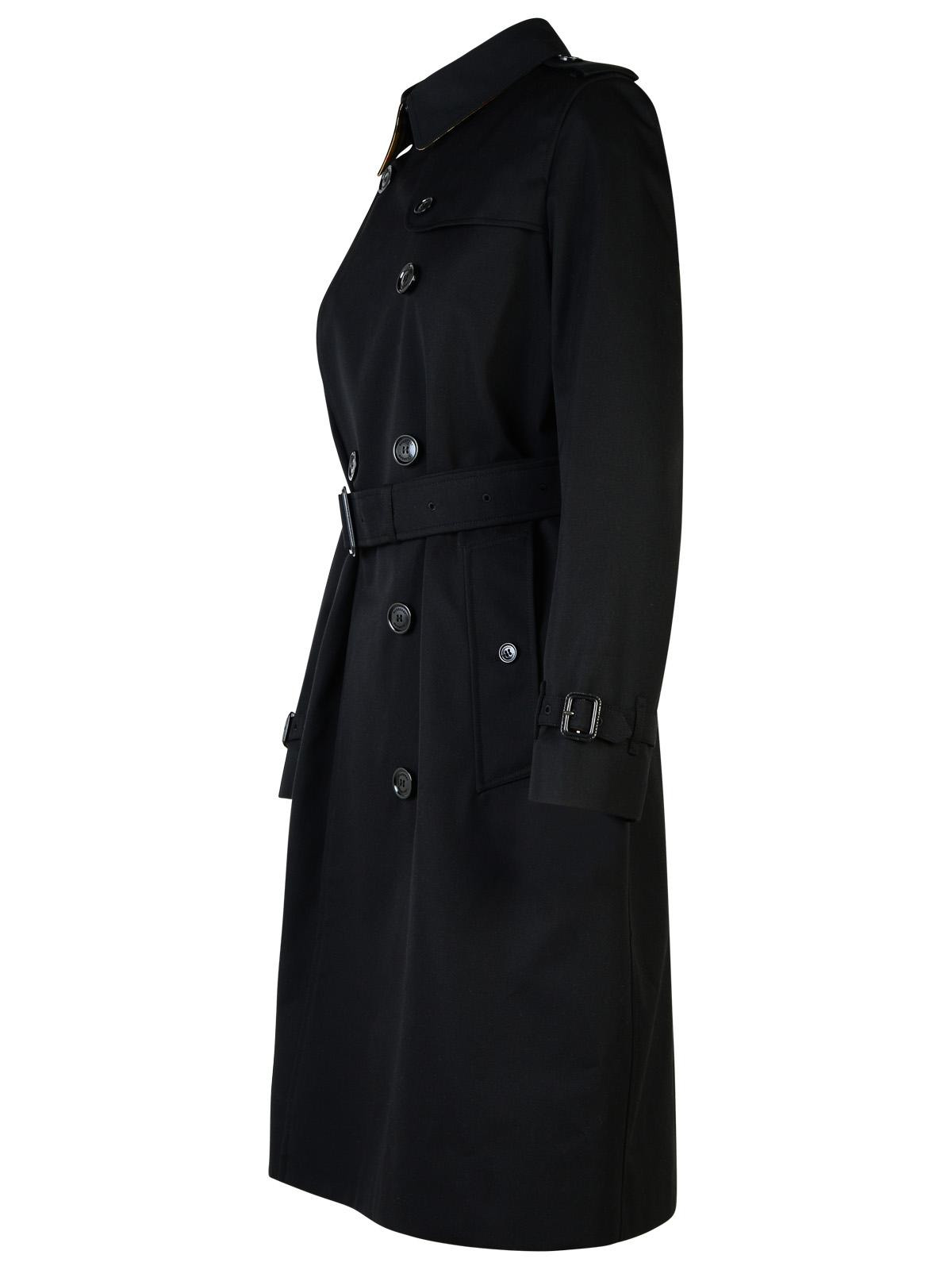 Burberry 'Kensington' Black Polyester Trench Coat Women - 2