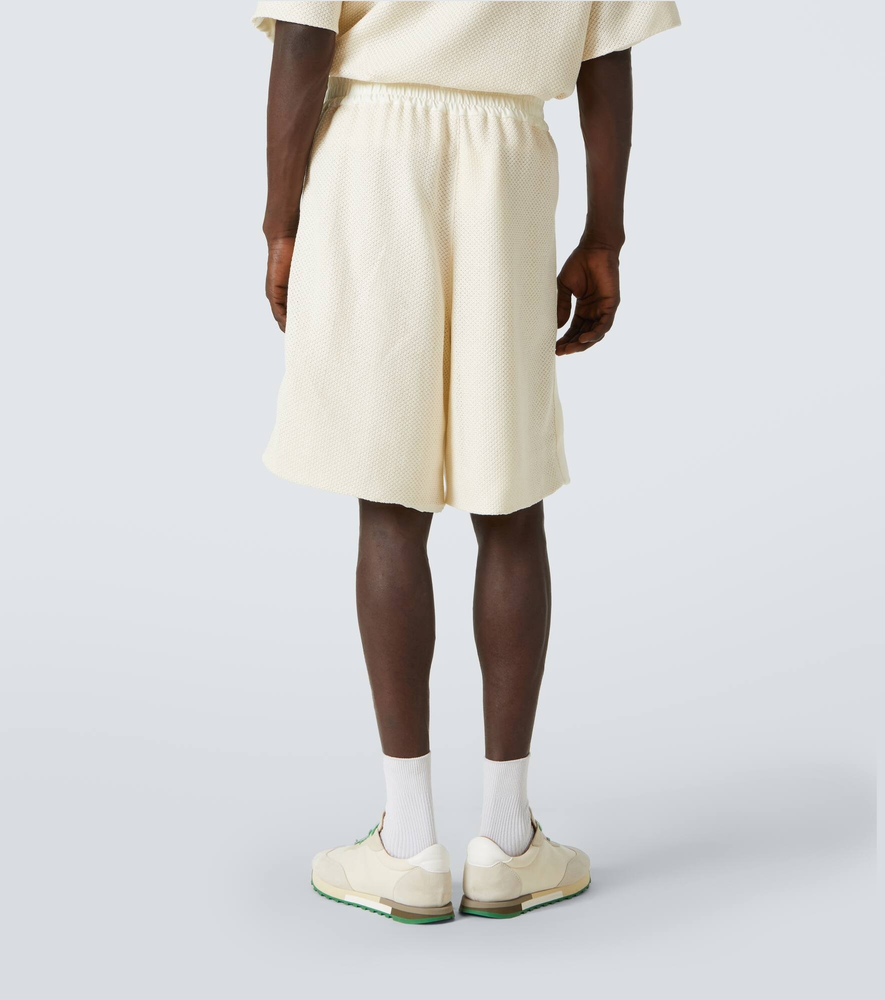 Cotton-blend shorts - 4