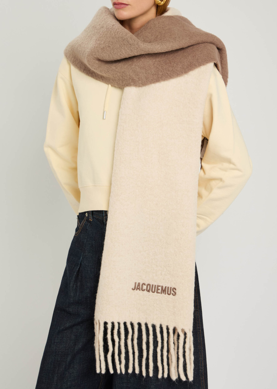 Jacquemus Le Moisson Dégradé Alpaca-blend Scarf - 2