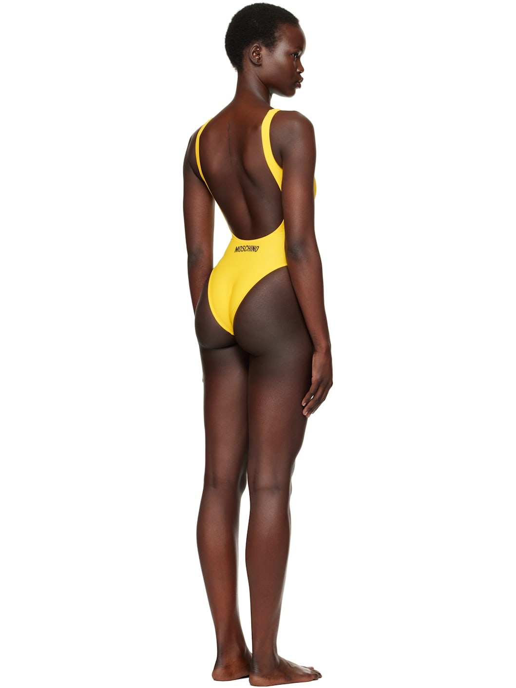 Yellow Smiley Swimsuit - 3