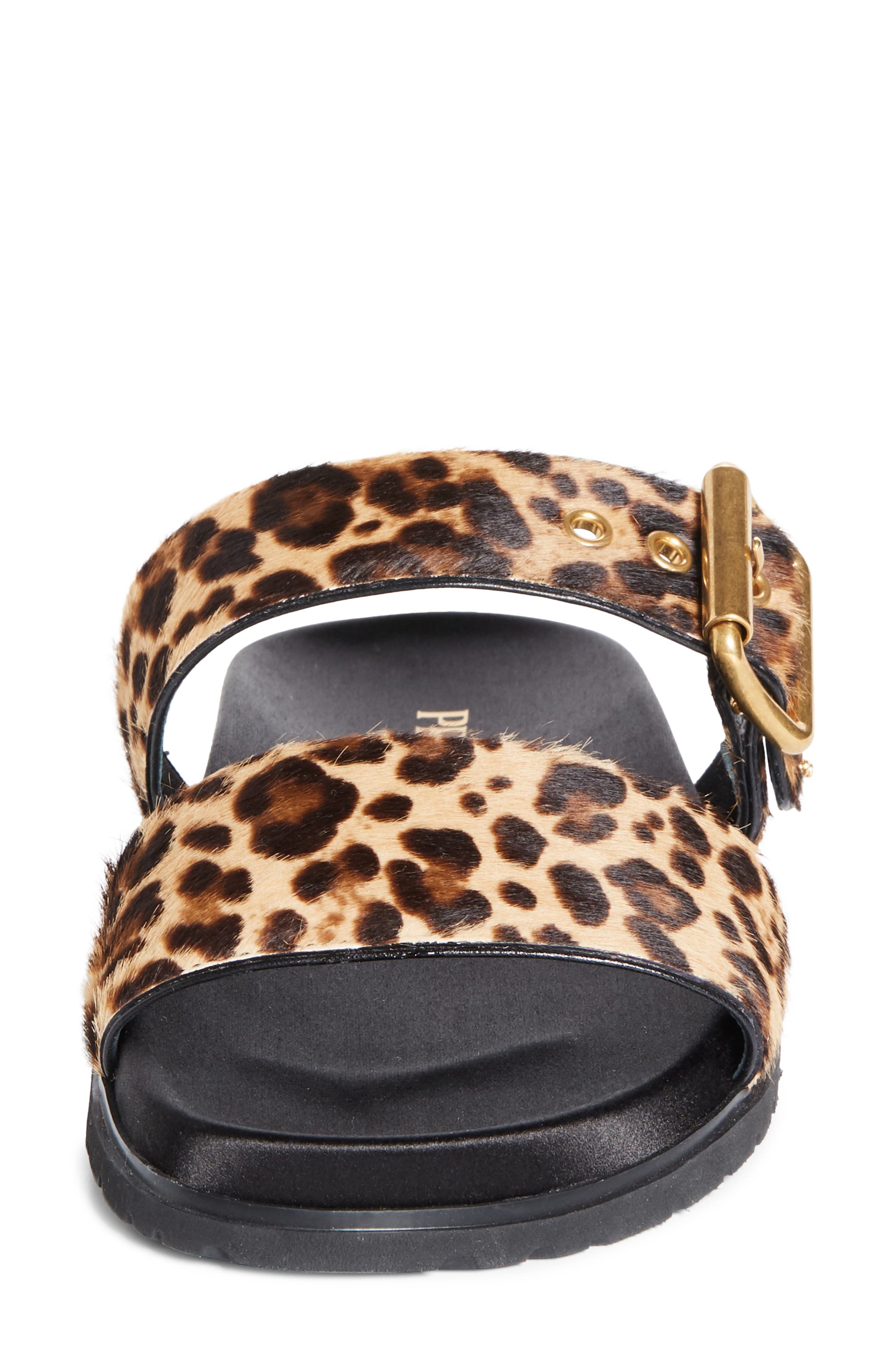 Prada Buckle Slide Sandal in Miele at Nordstrom - 4