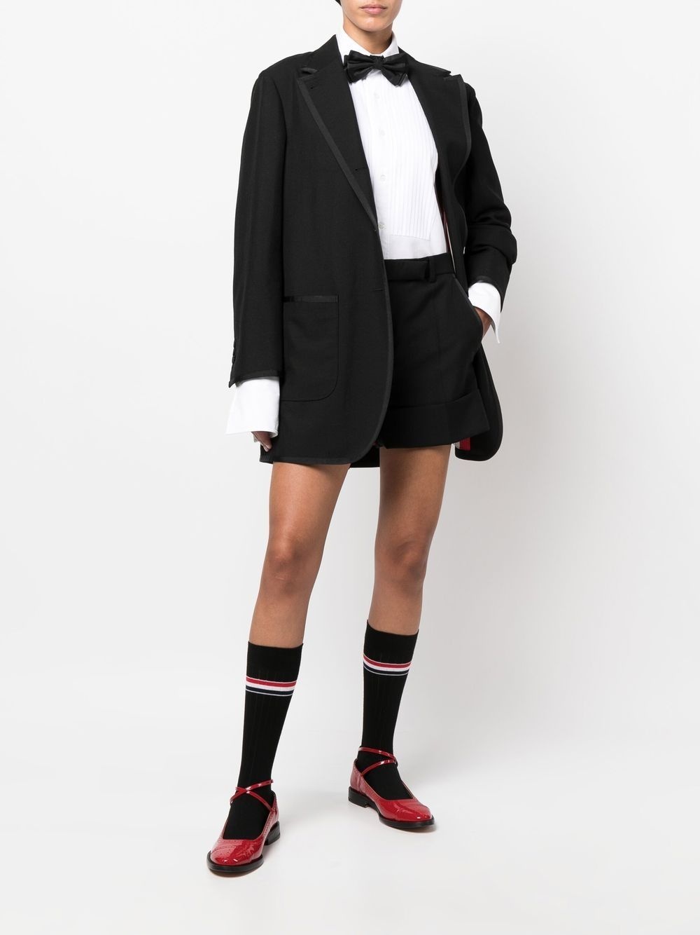 tailored 3-ply shorts - 2