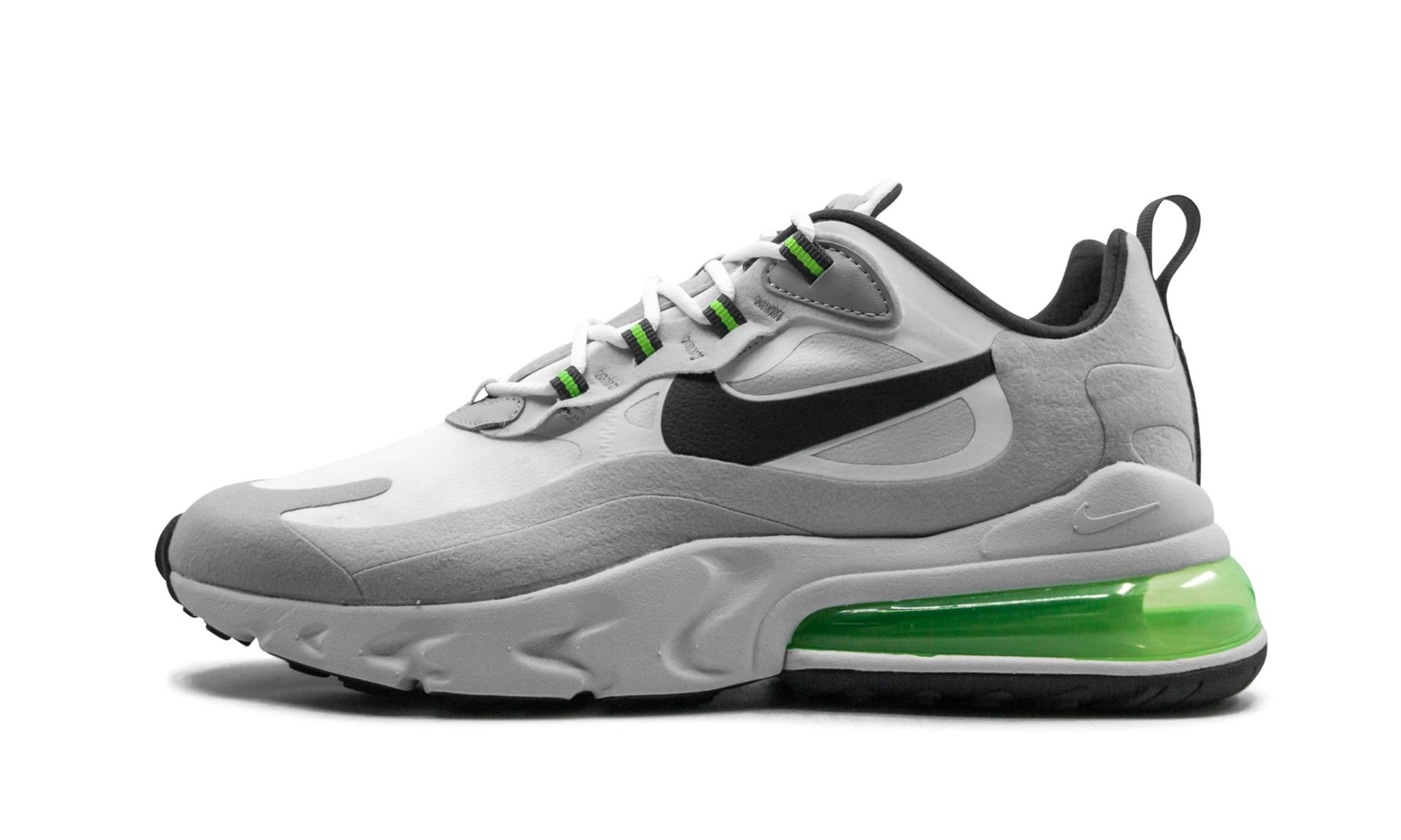 公式正規品!★ AIR MAX 270 REACT GREY Nike Air Max 270 React ENG Iron Grey Total Orange CT1281-002