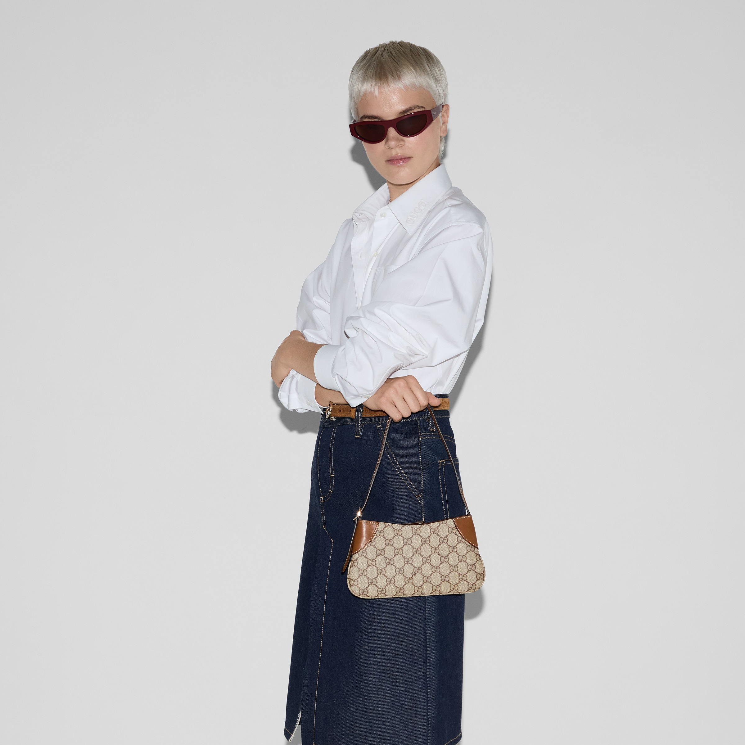 GG Emblem super mini shoulder bag - 4