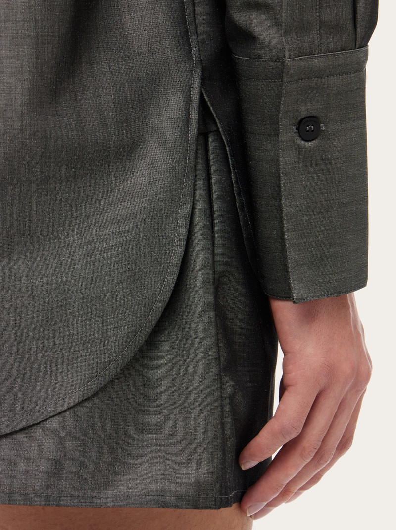 Silk and mohair shirt 4