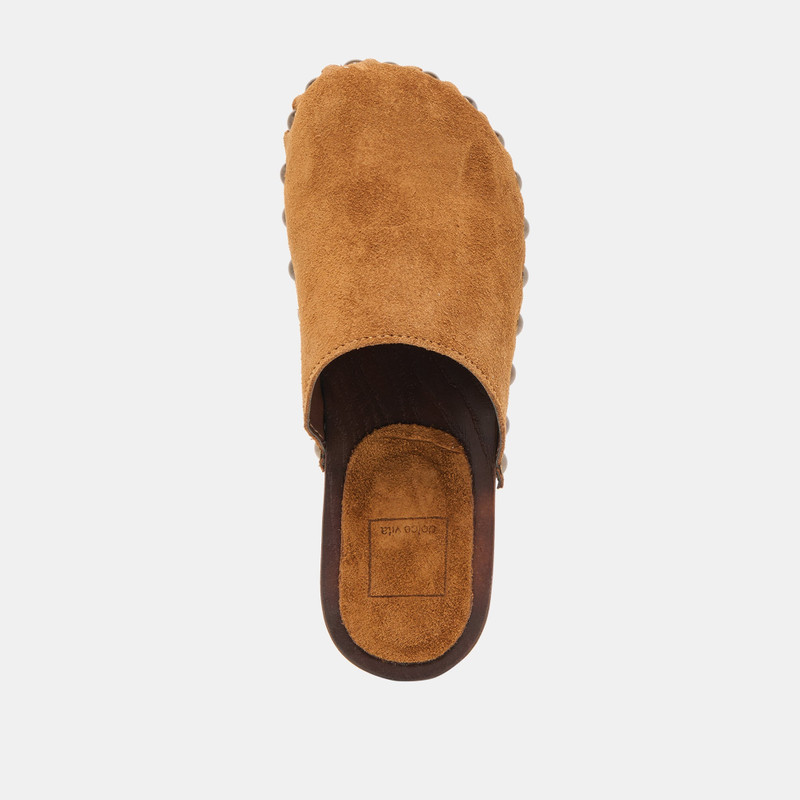 ALANIS FLATS CHESTNUT SUEDE 11