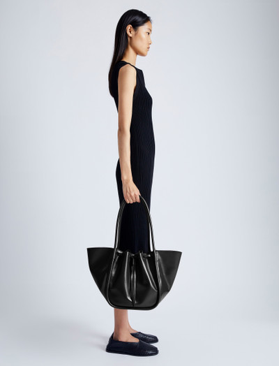 Proenza Schouler Large Ruched Tote in Soft Shiny Calf outlook