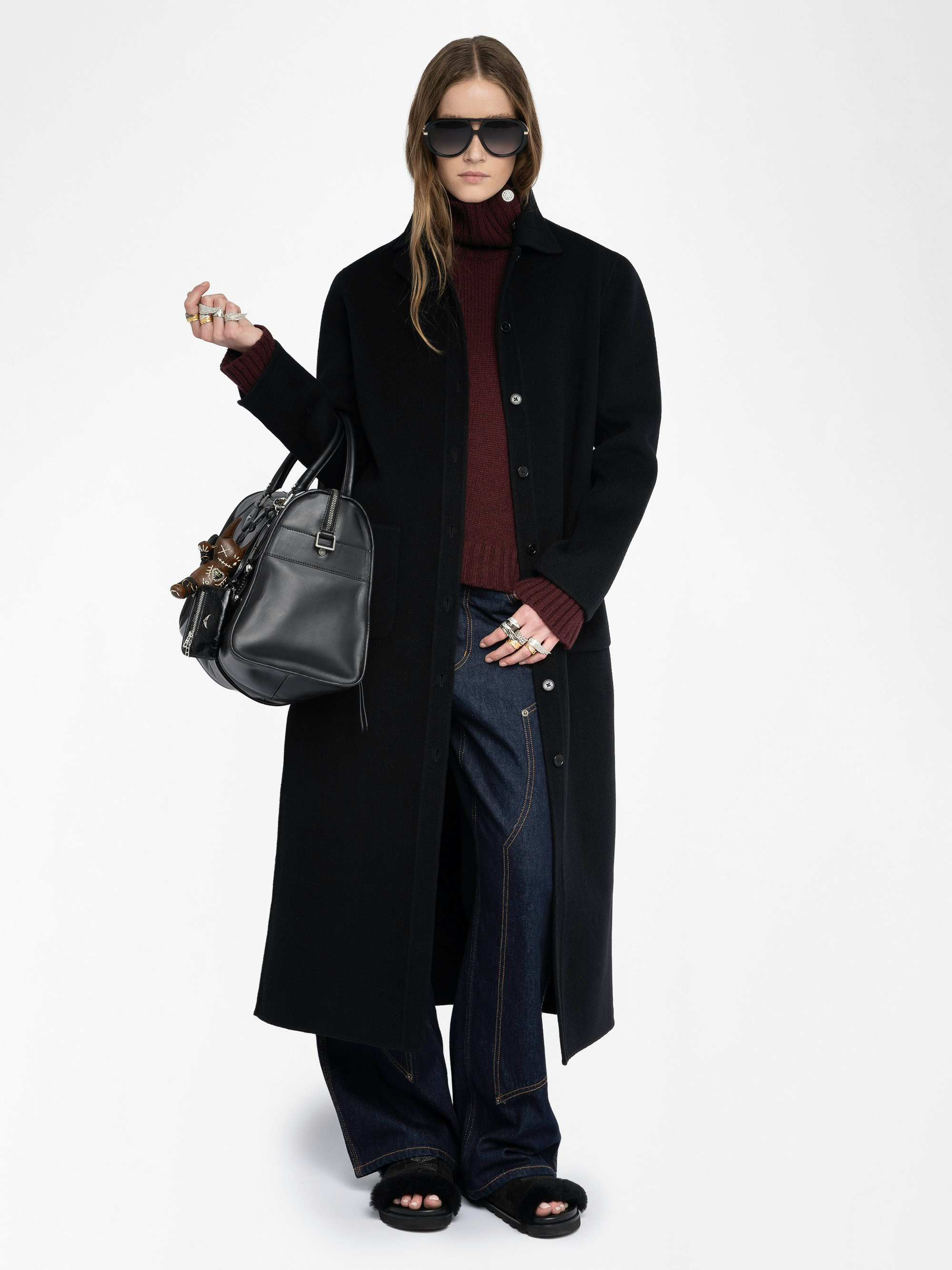 Micro Wool Coat - 4