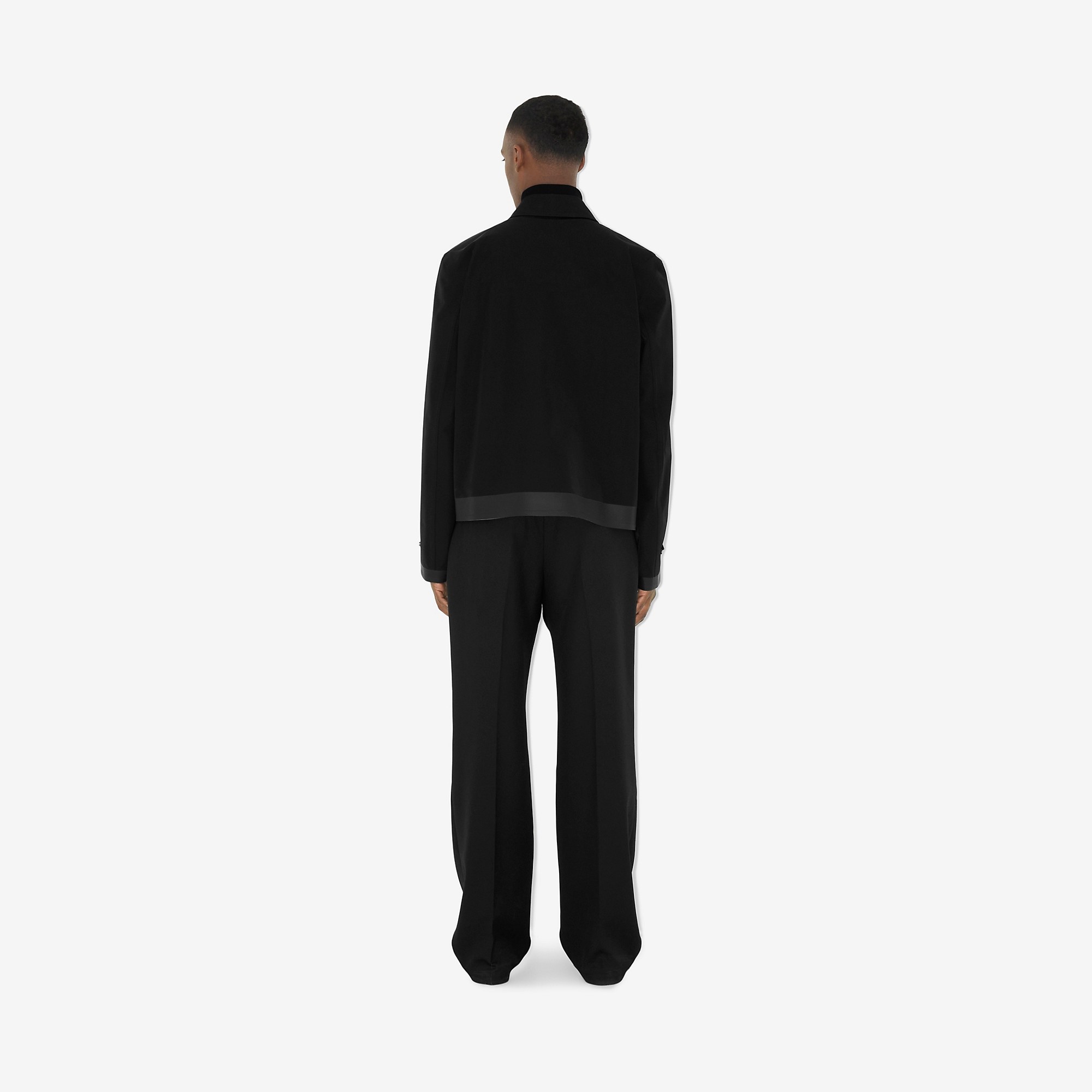 Bonded Nylon Harrington Jacket - 4