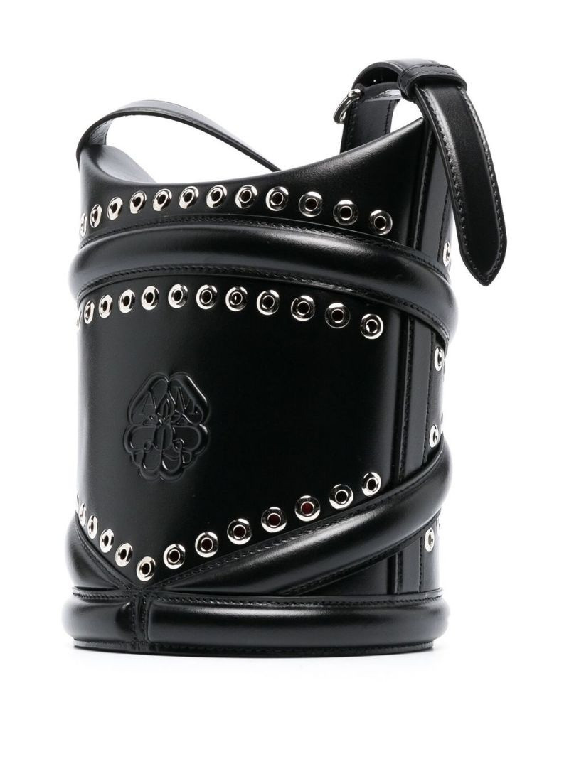 Lei studded bucket bag 3