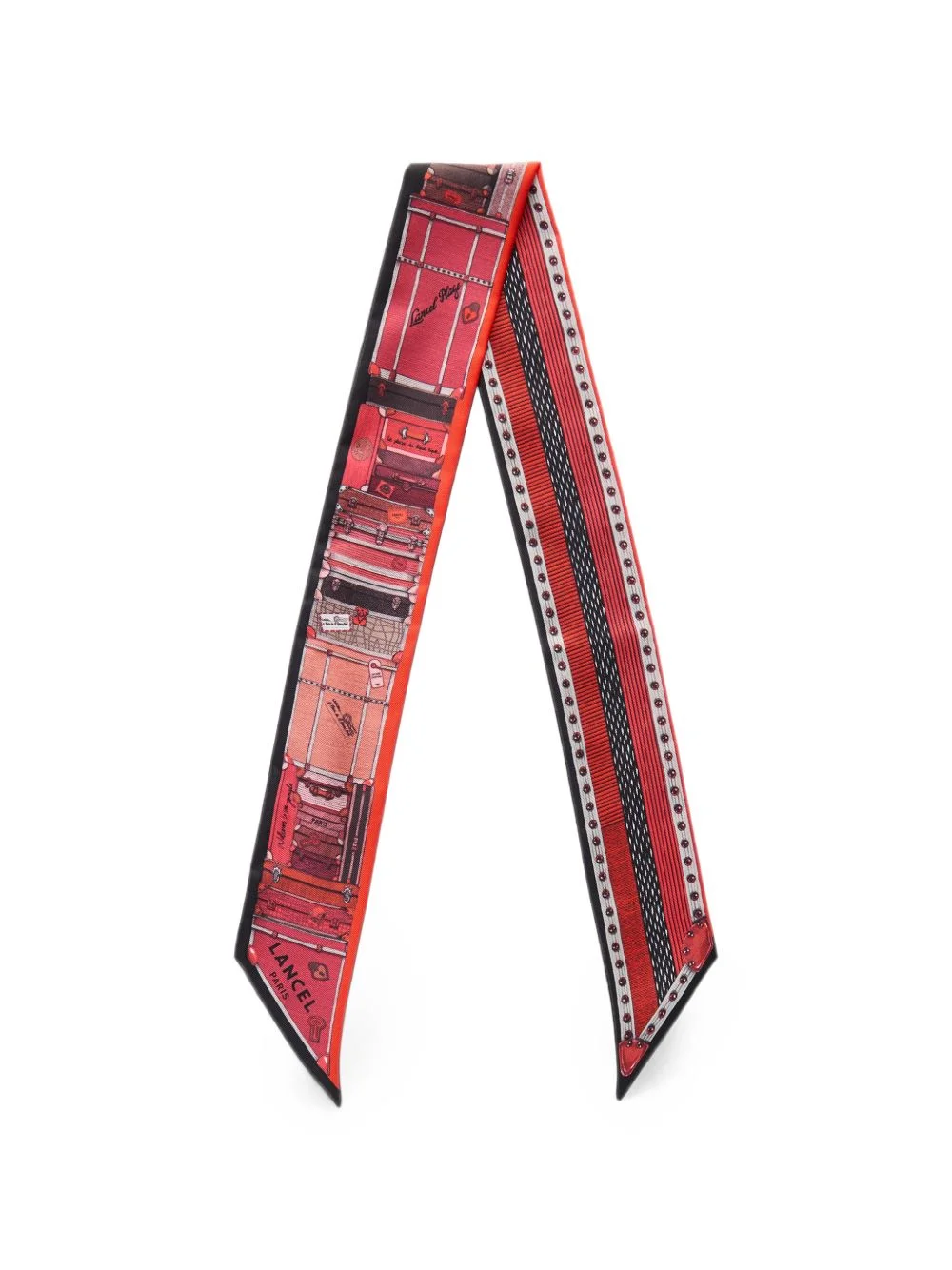 Grand-Hotel printed silk headband - 1