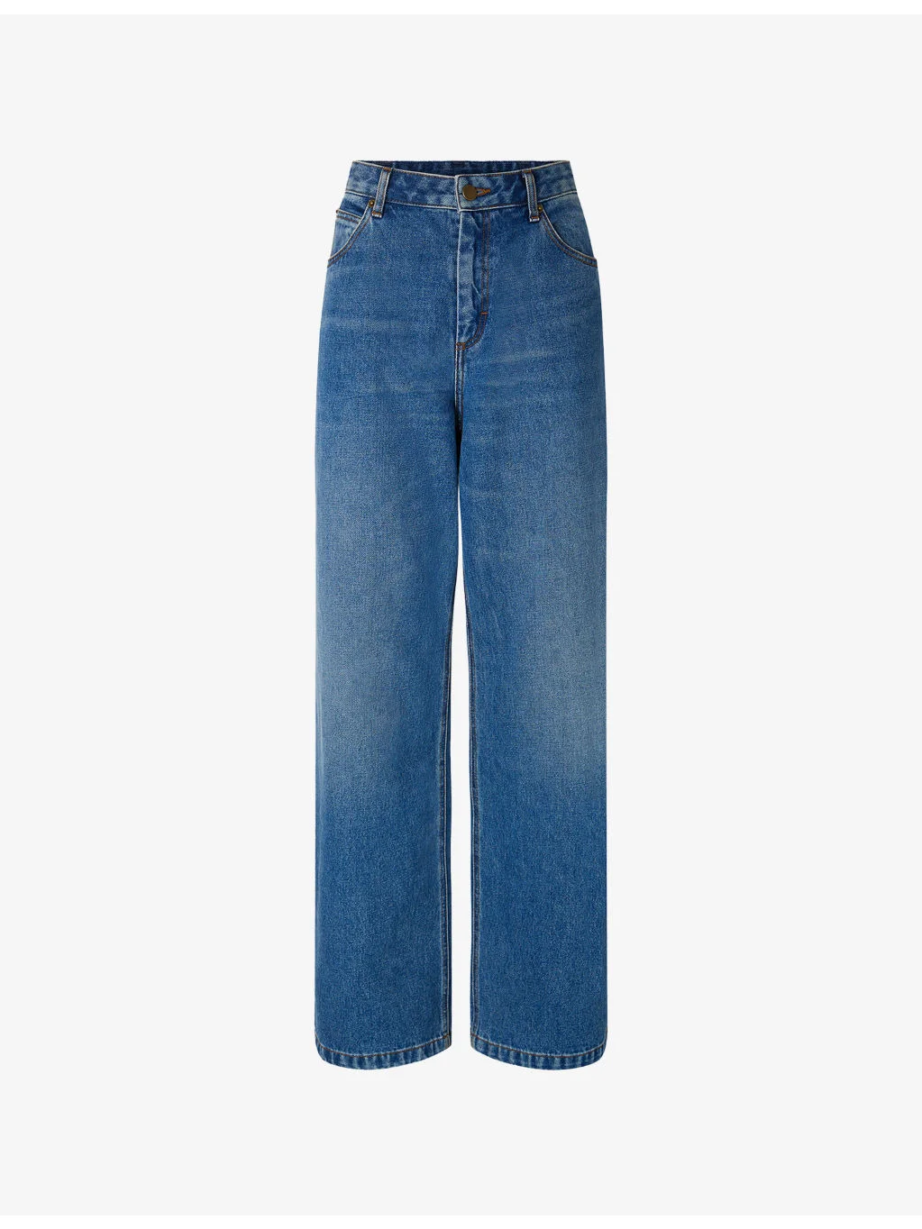 Calvin Straight-Leg Denim Jeans - 1
