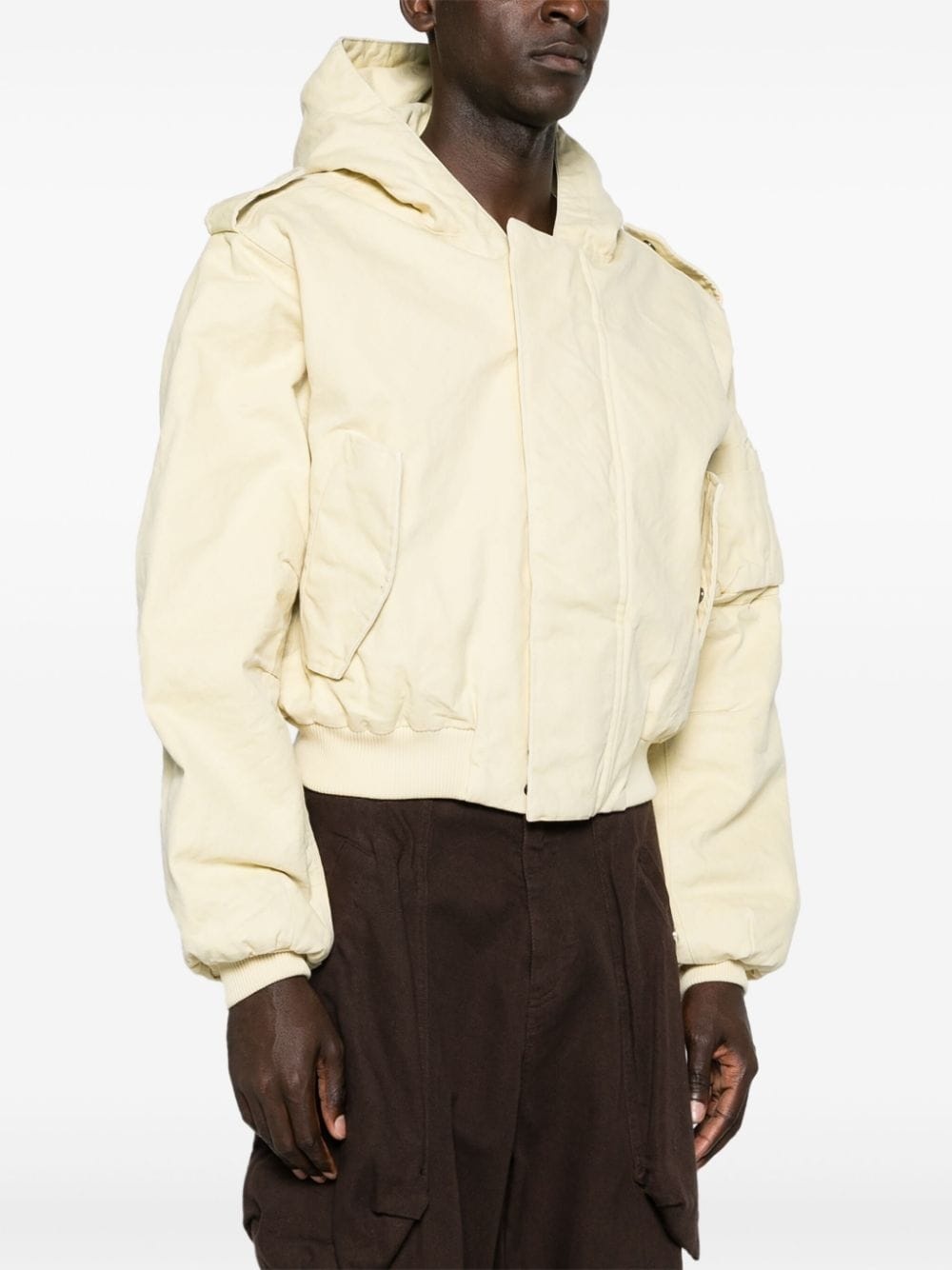W2 canvas bomber jacket - 4